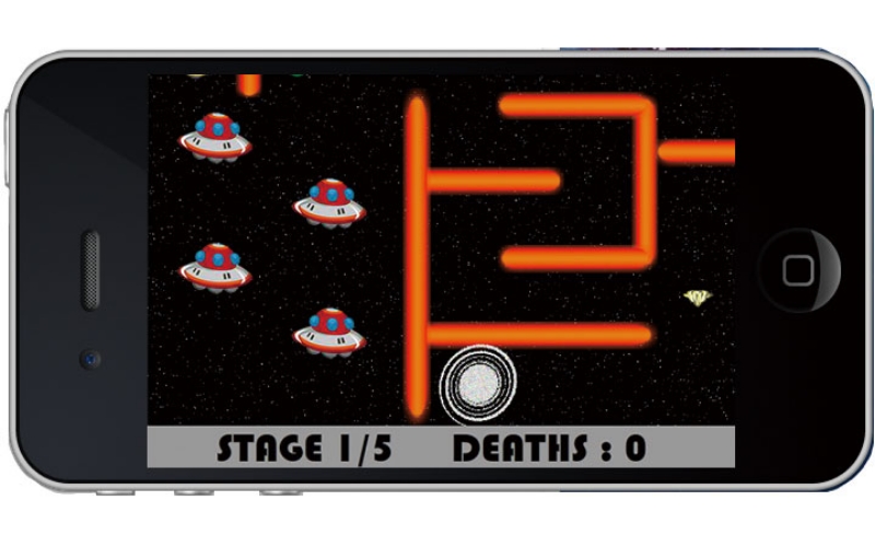 「イライラUFO」ゲーム